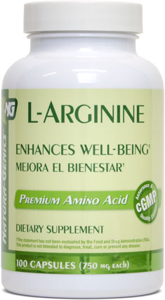 L-Arginine bottle