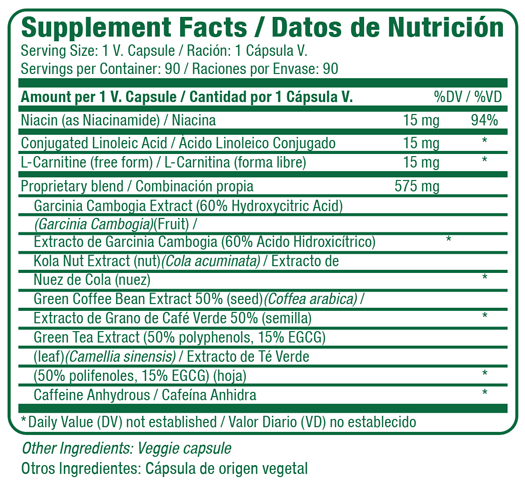 Supplement Facts