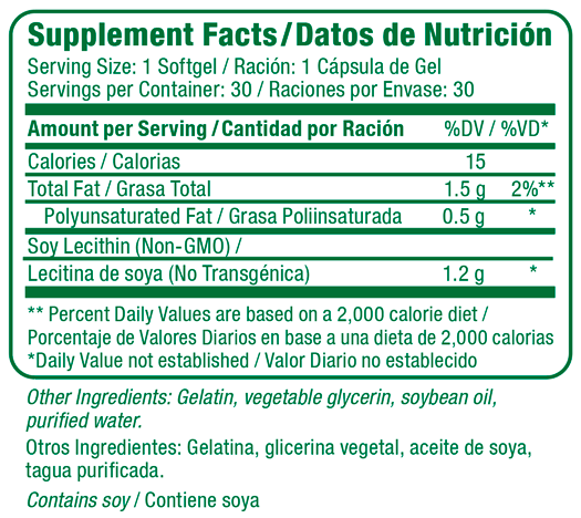 Lecithin Forte kit - Supplement Fats